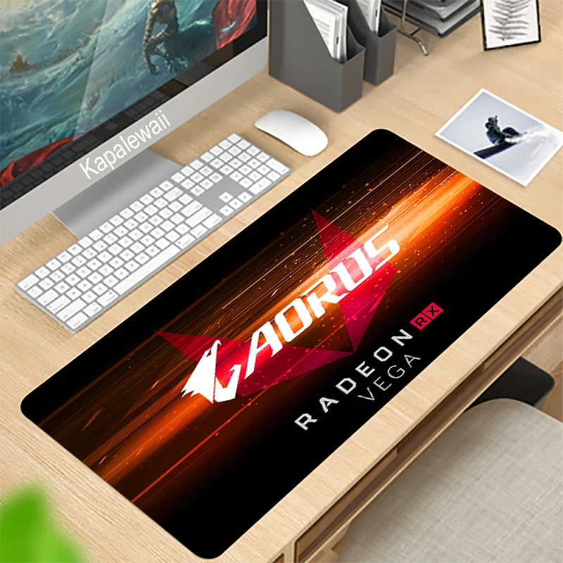 

Mouse Aorus Logo Game Mouse Pad 90x40cm Anime XXL Gaming Padmouse Gamer Laptop Keyboard Mouse Mats For Playing Game CSGO LOL