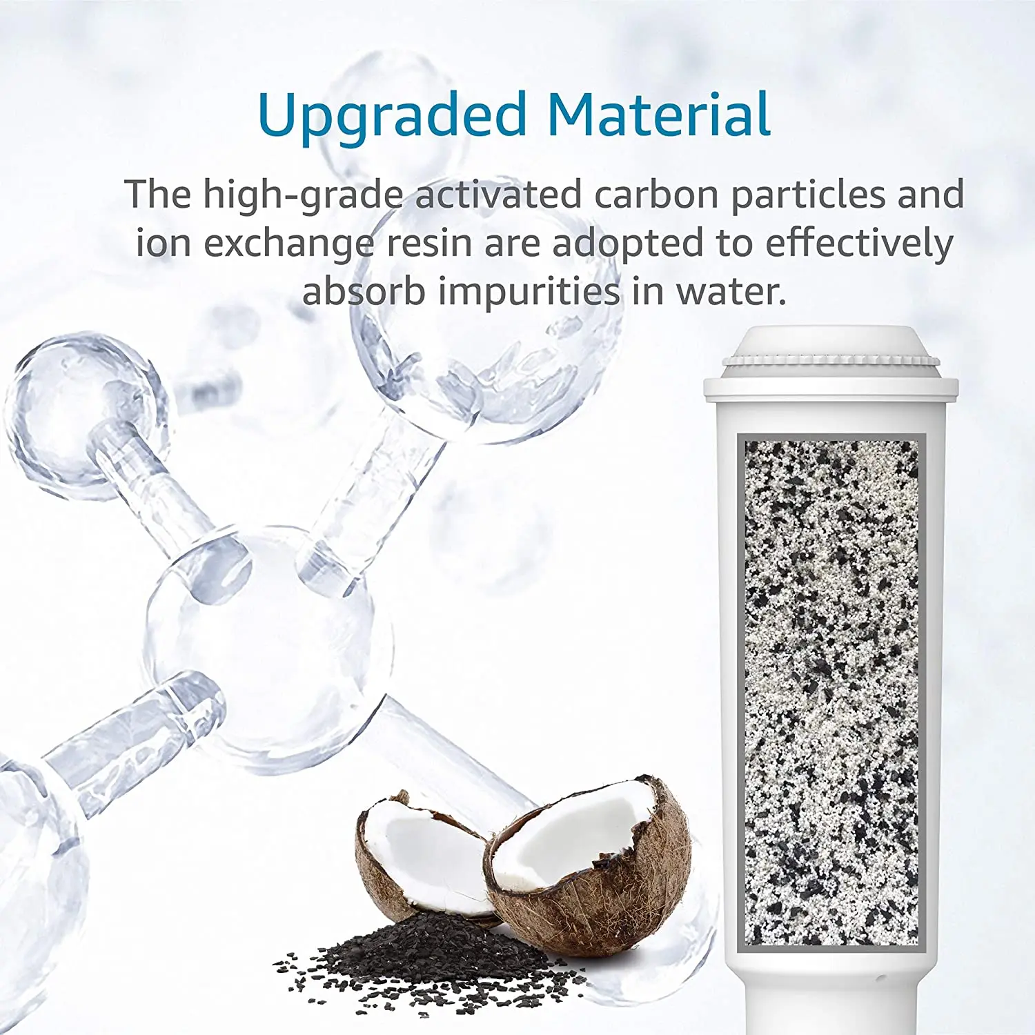 Фильтр для воды кофемашин Сертифицированный TUV S белый 60209 68739 62911