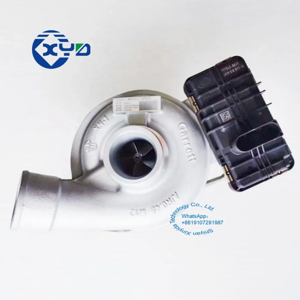 Фото Турбокомпрессор XINYIDA Gtd14 846108 846108-0002 1044100-fd040 1044100fd040 для двигателя Jac Shuailing T6 2.0t Hfc4db. №2