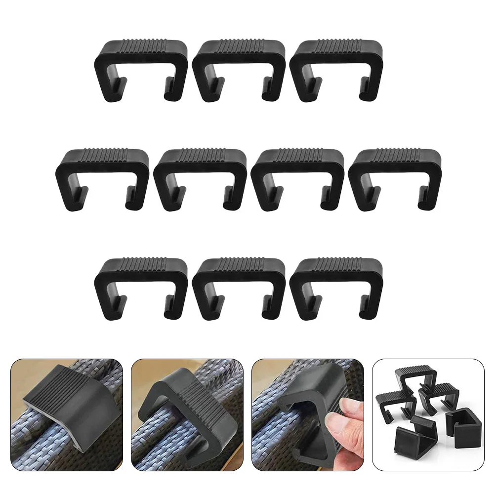 

Furniture Clip Garden Sofa Clamps Wicker Connectors Rattan Chair Fastener Clips