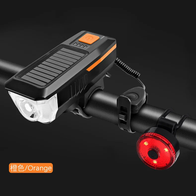 

Bike Bicycle Light USB LED Rechargeable Set MTB Road Bike Front Back Headlight Lamp Flashlight Cycling Light Cycling Accessories