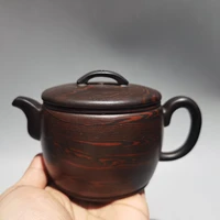 6 chinese yixing zisha pottery hanwa texture teapot kettle mud teapot pot tea maker office ornaments