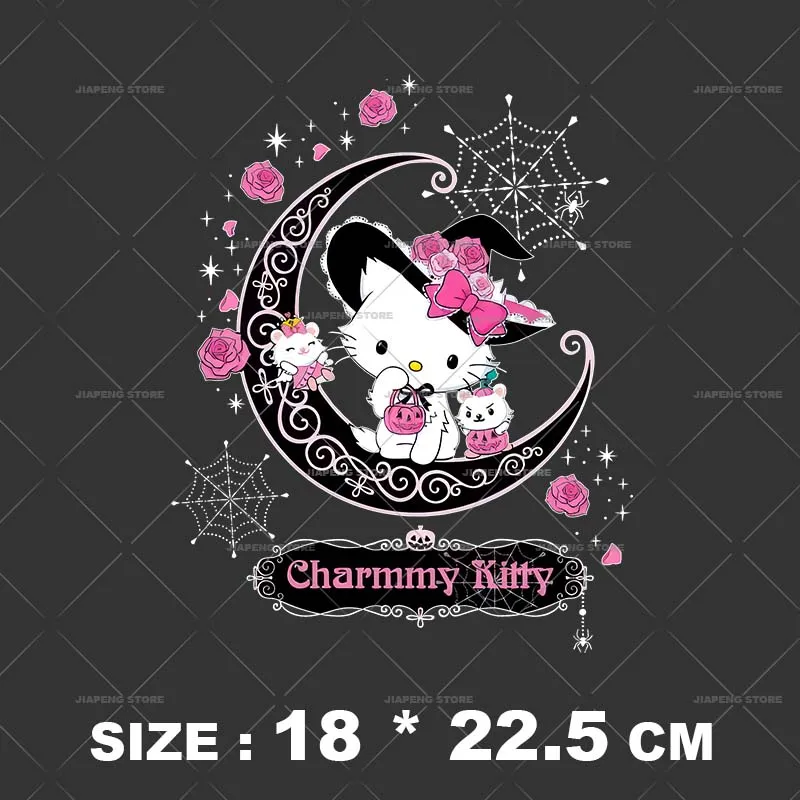 Наклейки на одежду с надписью Charmmy