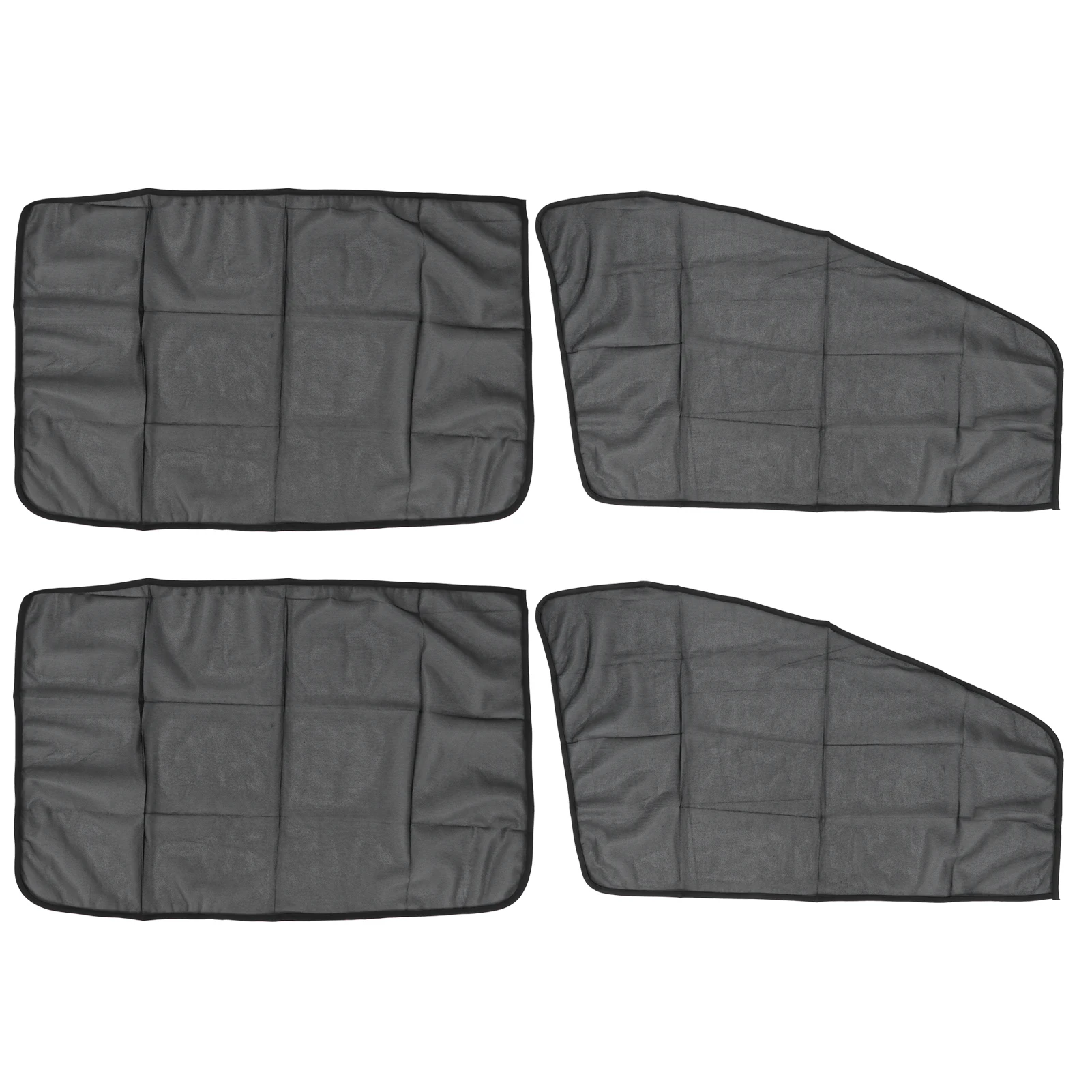 

4Pcs Magnet Sun Shade Universal UV Protection Car Side Front Rear Window Curtain