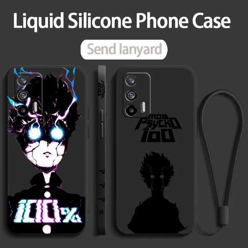 Mob Psycho 100 Anime For OPPO A57 A55 A54 A53 A52 A36 A35 A32 A17 A16 A15 A12 A9 A5 2020 Liquid Left Rope Phone Case