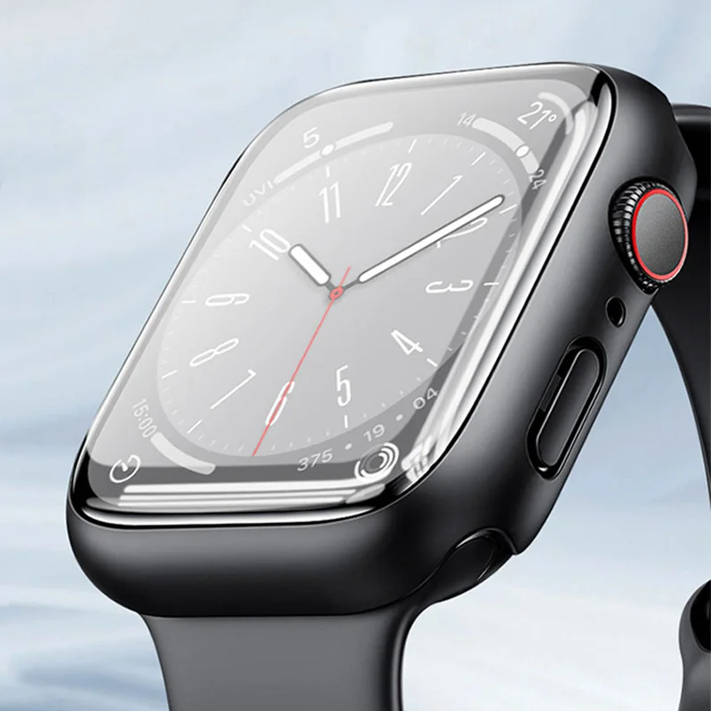 Водонепроницаемое покрытие из поликарбоната закаленное стекло для Apple Watch