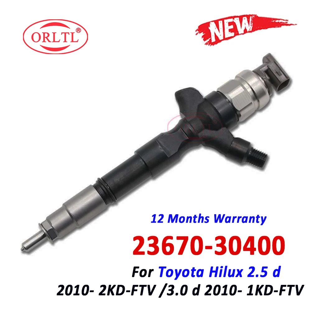 ORLTL Новый 23670-30400 топливный инжектор сопло для Toyota Hilux 2 5 d 2010- 2KD-FTV D-4D Euro 4 узел дизеля