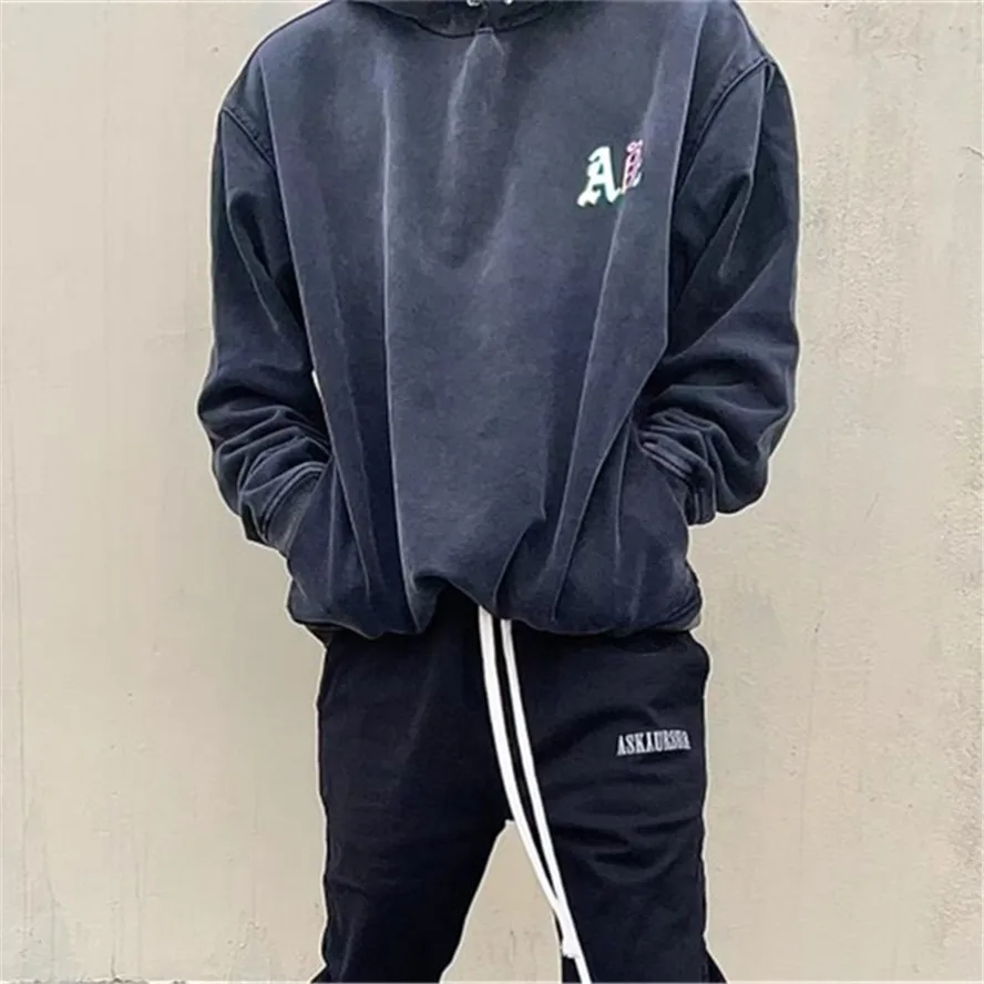 2022 Светоотражающая толстовка с логотипом ASKYURSELF для мужчин и женщин худи