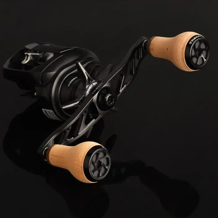 Фото Рукоятка GOMEXUS Crank Power с пробковой ручкой 27 мм для рыболовных катушек Shimano13, Daiwa, Abu Garcia, Lew's, Okuma, 100 мм №4