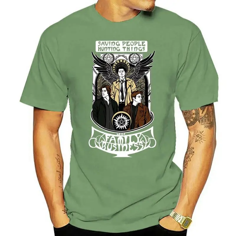 

Сверхнатуральная футболка Sam Winchester, цифровой принт, европейский размер, дышащая футболка Winchester Дина, темные фантазийные ТВ-топы, Кастиэль, ф...