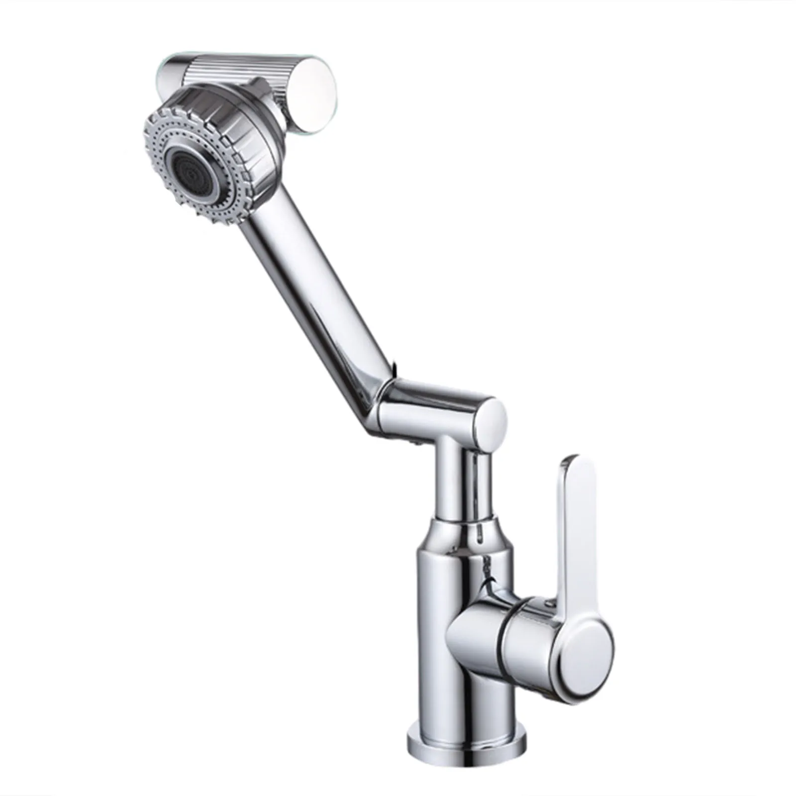 

360° Swivel Universal Rotation Faucet Extender Sprayer Head Kitchen Robot Arm Extension Bathroom Faucets Basin Faucet Water Tap