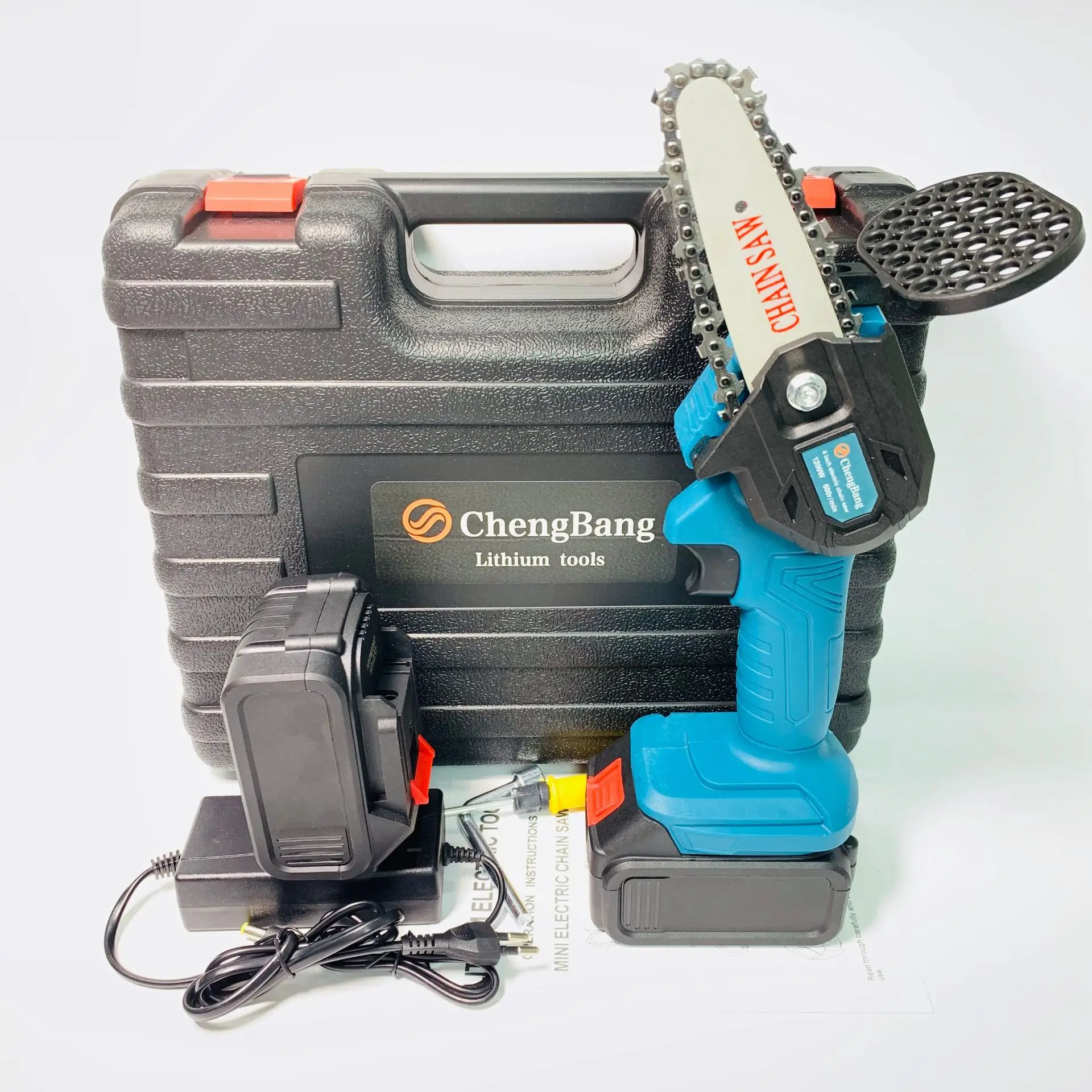 

Штепсельная ручная мини-пила, 4 дюйма, маленькая цепная пила, Электрическая цепная пила, стандартная, аккумулятор Makita