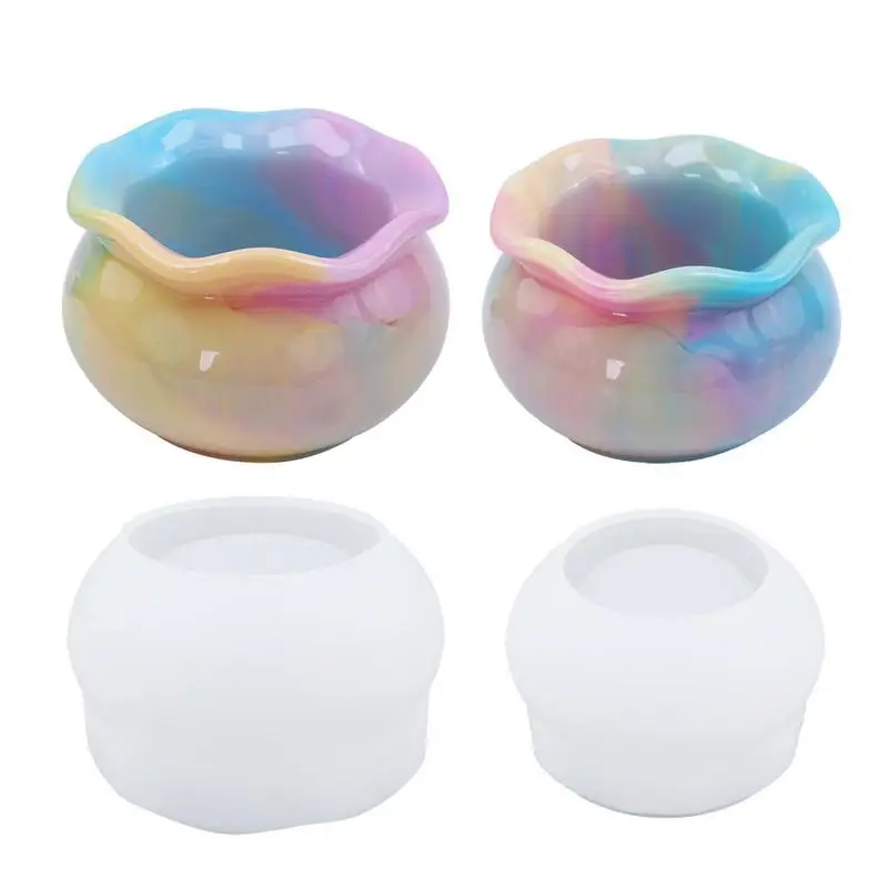 

Силиконовая банка, портативная коробка для хранения ювелирных изделий, многофункциональные банки для хранения конфет, милые маленькие цветочные горшки, домашние декоративные банки