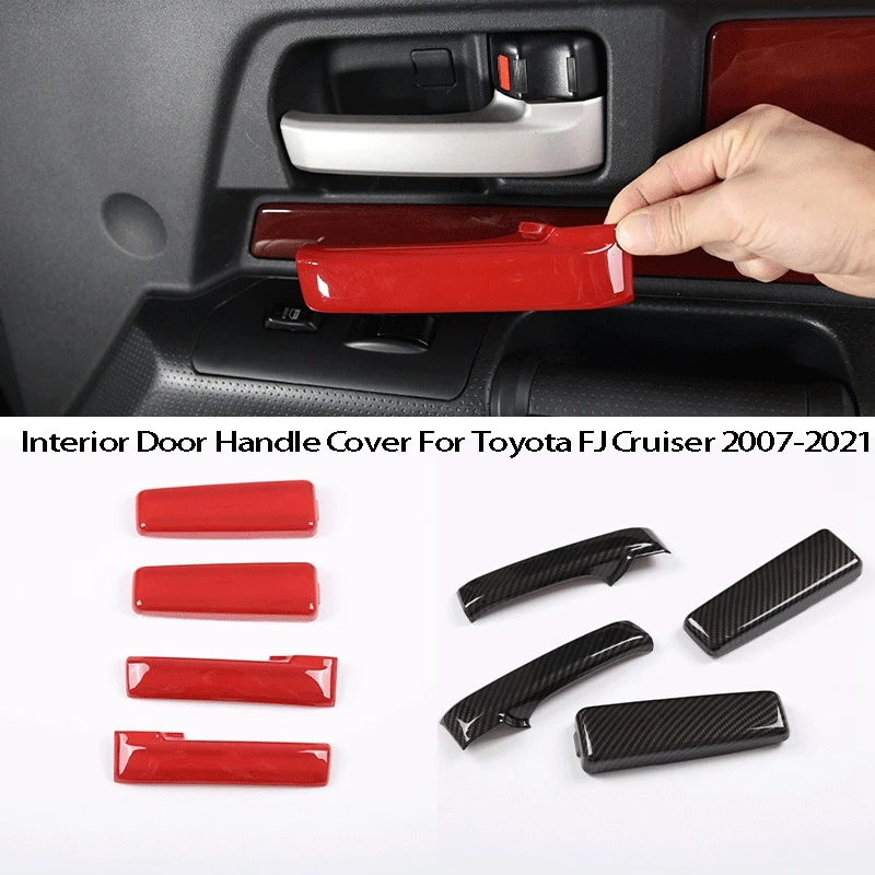 

4 шт., автомобильные наклейки для Toyota FJ Cruiser 2007-2021