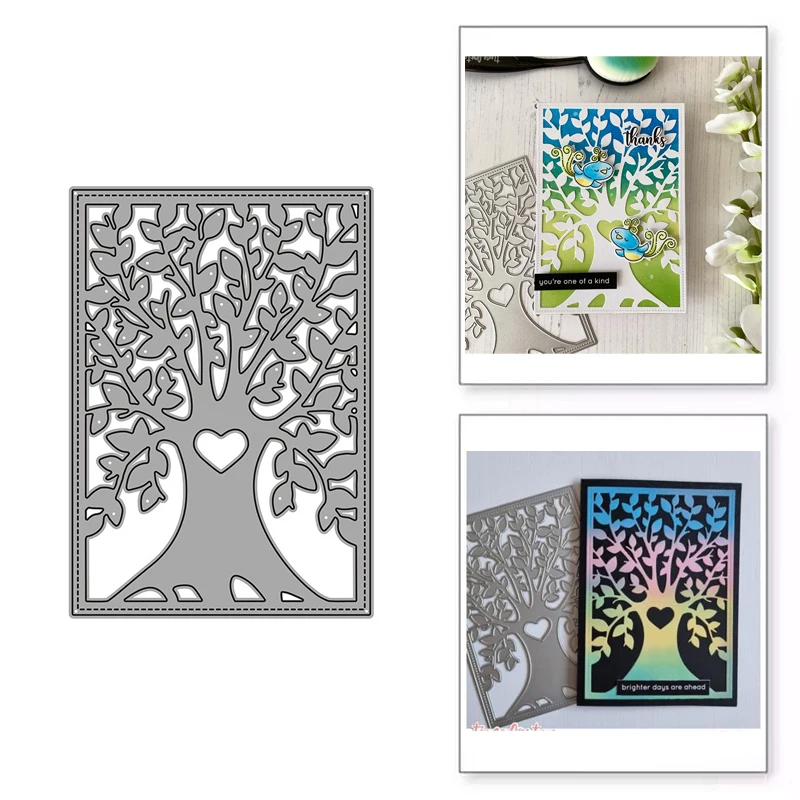 

Tree Metal Cutting Dies for Scrapbooking New 2022 Mold Cut Stencil Handmade Tools DIY Card Make Mould Model Craft Decoration