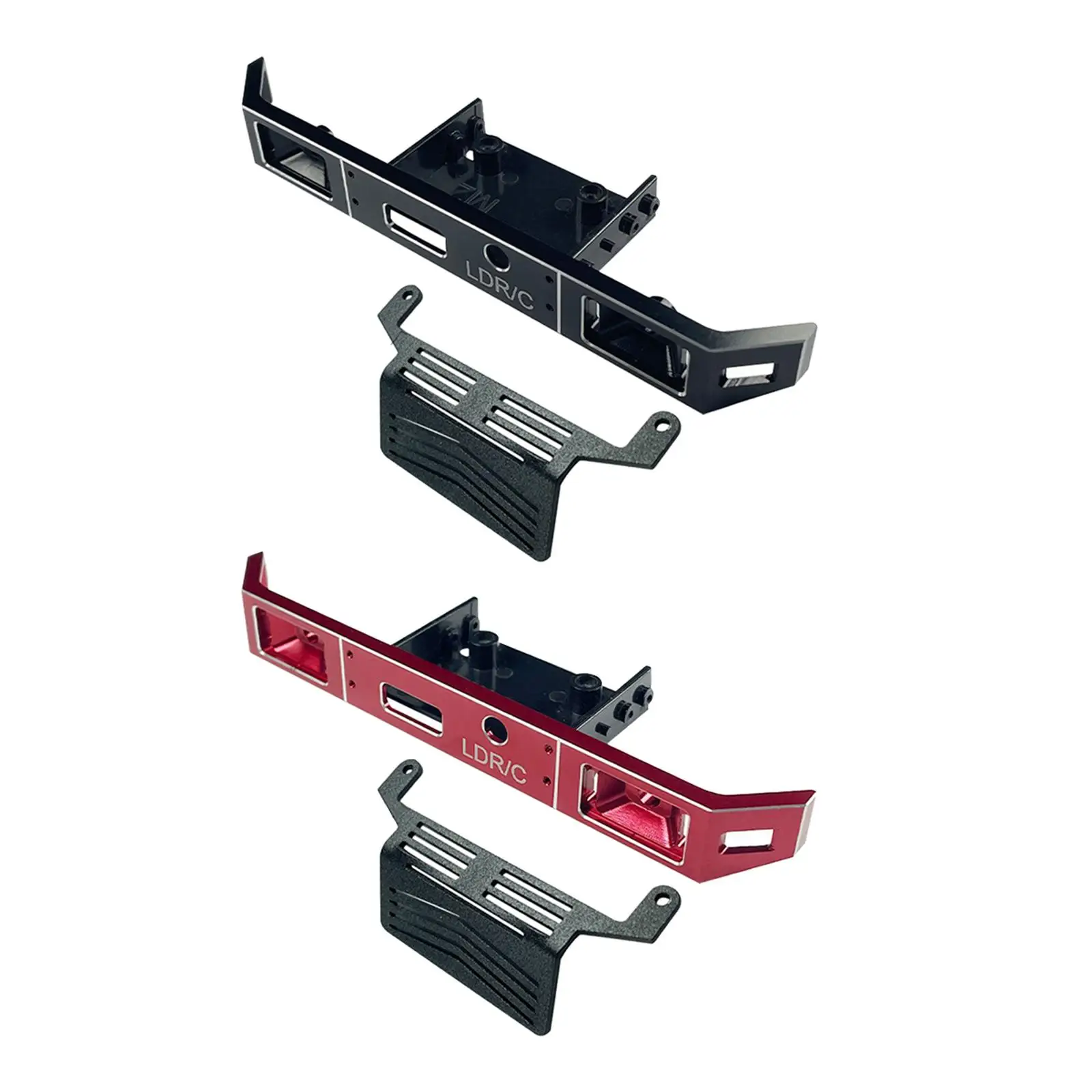 

RC Front Bumper Replacement DIY Modified Accessories DIY for 1/12Crawler Car