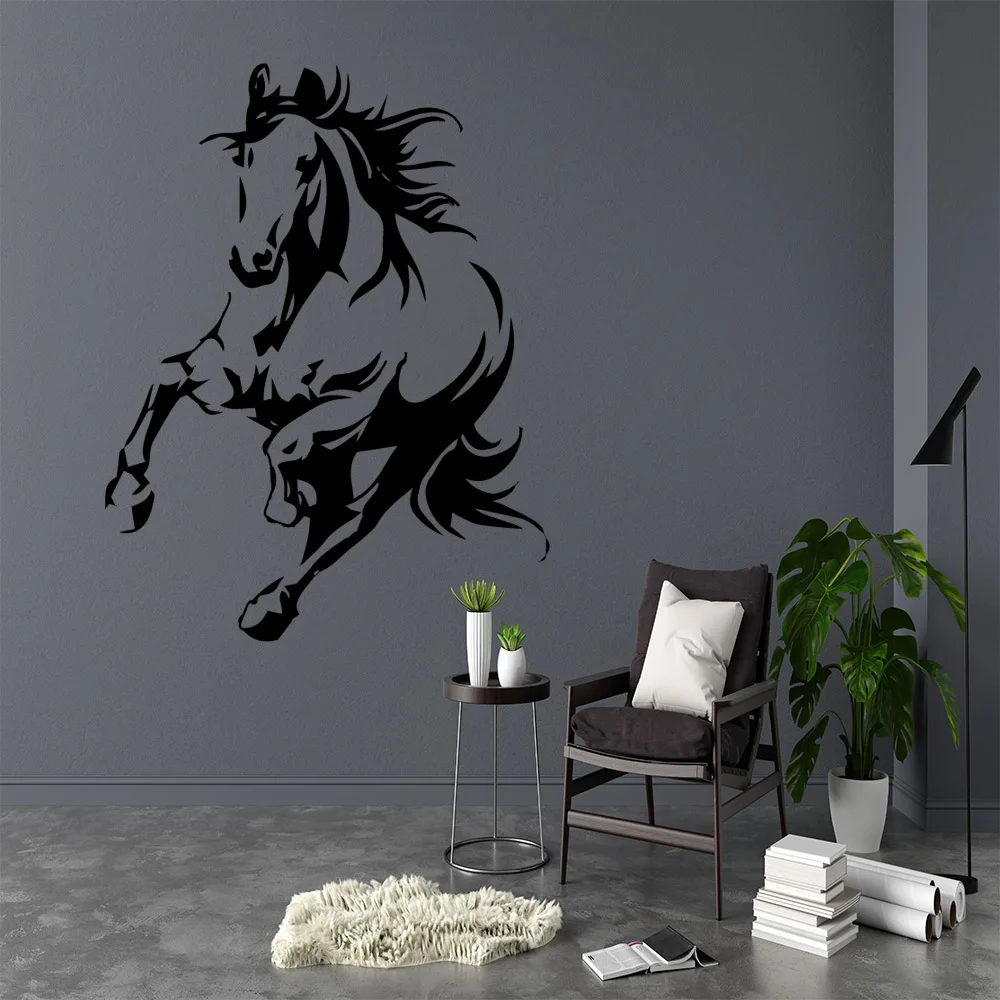 

Beauty Horse wall sticker Removable Art Vinyl Wall Stickers For Baby Kids Rooms Decor Removable Decor Wall Decals