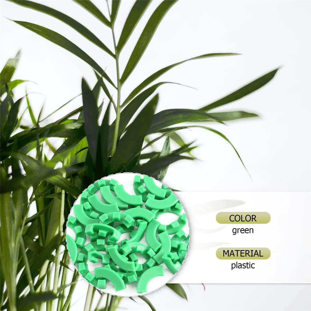 36 шт. гибкие зажимы для растений 90 градусов