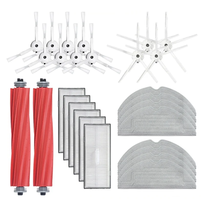 

For Roborock S7 MaxV S7 MaxV Plus S7 MaxV Ultra G10 Main Side Brush Hepa Filter Mop Parts Robot Vacuum Cleaner