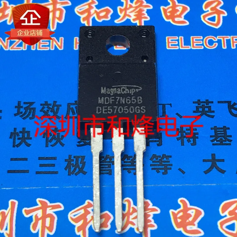 

Оригинал 5 шт./MDF7N65B TO-220F 650V 7A
