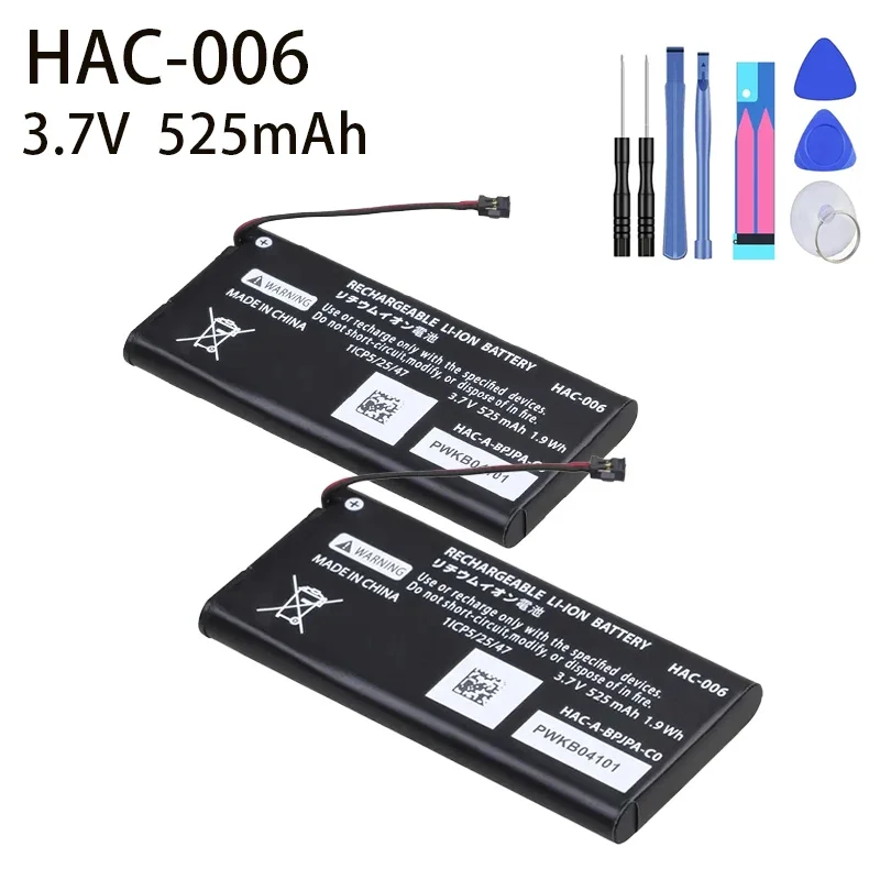 Для Nintendo Switch Ns Joy-Con Controller Battery HAC-006 Bateria 525 мАч HAC-BPJPA-C0 HAC-015/016 Joy con Аксессуары