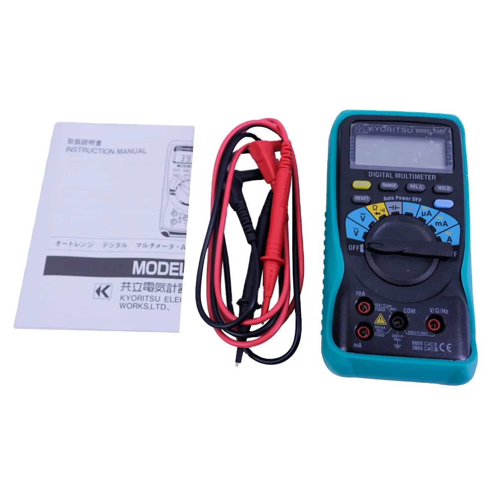 

Kyoritsu1009 Handheld Digital Multimeters 4000 counts Kew1009