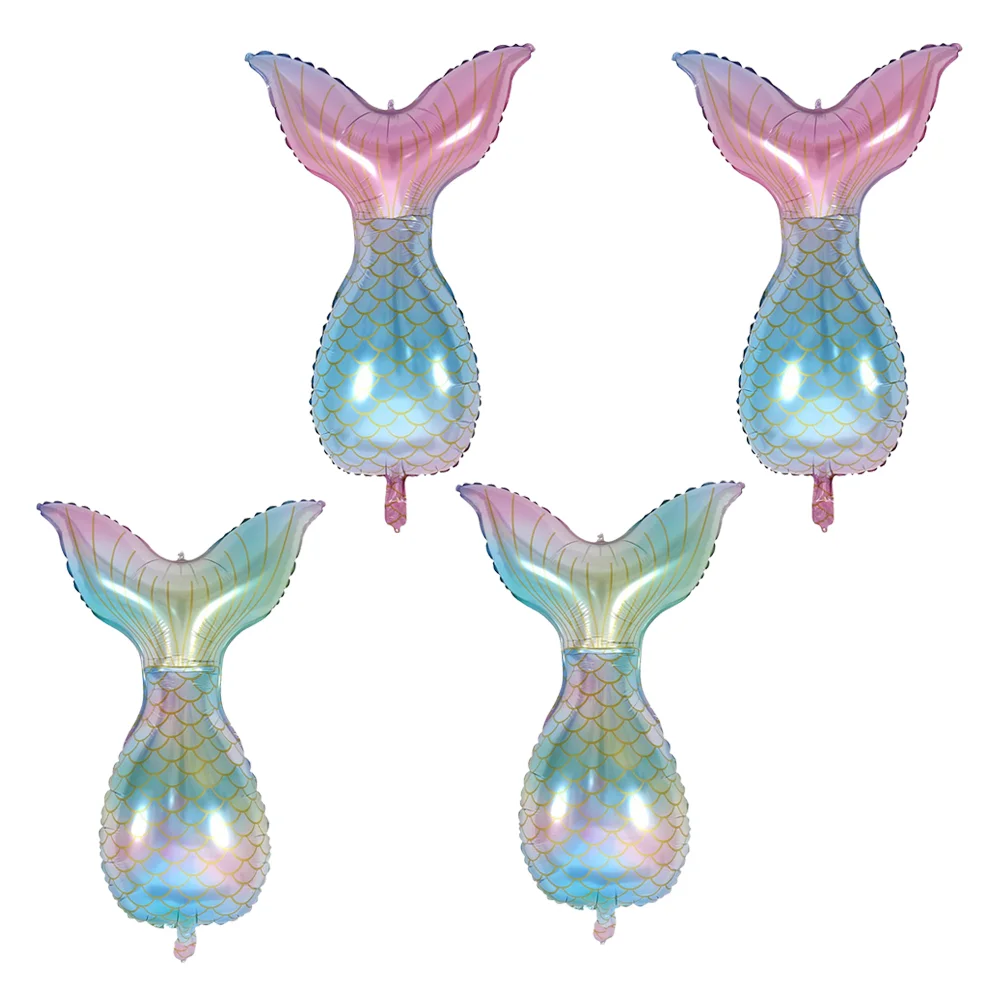 

4 Pcs Decorative Wedding Balloon Animal Balloons Film Party Balloon Fish Balloons Baby Shower Balloon Ballon Wedding Balloons