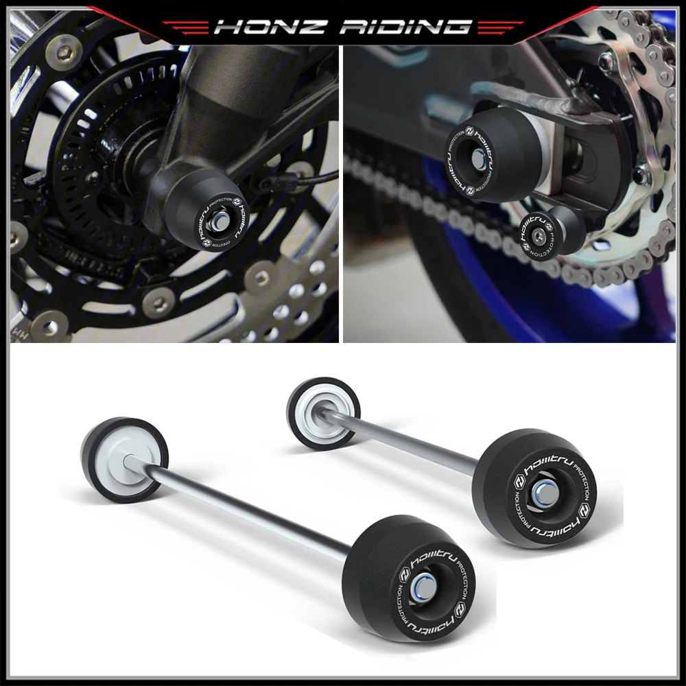 

For Triumph Street Triple 675 675R 765 765R 765S 765RS 660S Wheel Spindle Axle Cover Kit