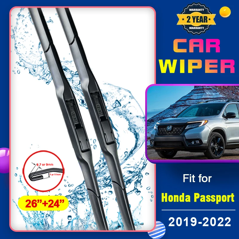 

Гибридная Щетка стеклоочистителя переднего лобового стекла для Honda Passport YF7 8 2019 2020 2021 2022