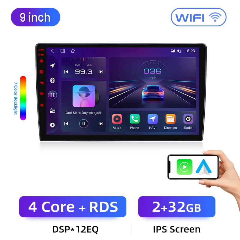 

Junsun V1pro Беспроводной CarPlay автомагнитола Android Auto Аудио для авто мультимедиа автомобиля для хонда срв 3 For Honda CRV CR-V 3 2007-2011 4G 2дин магнитола андройд GPS магнитола для авто