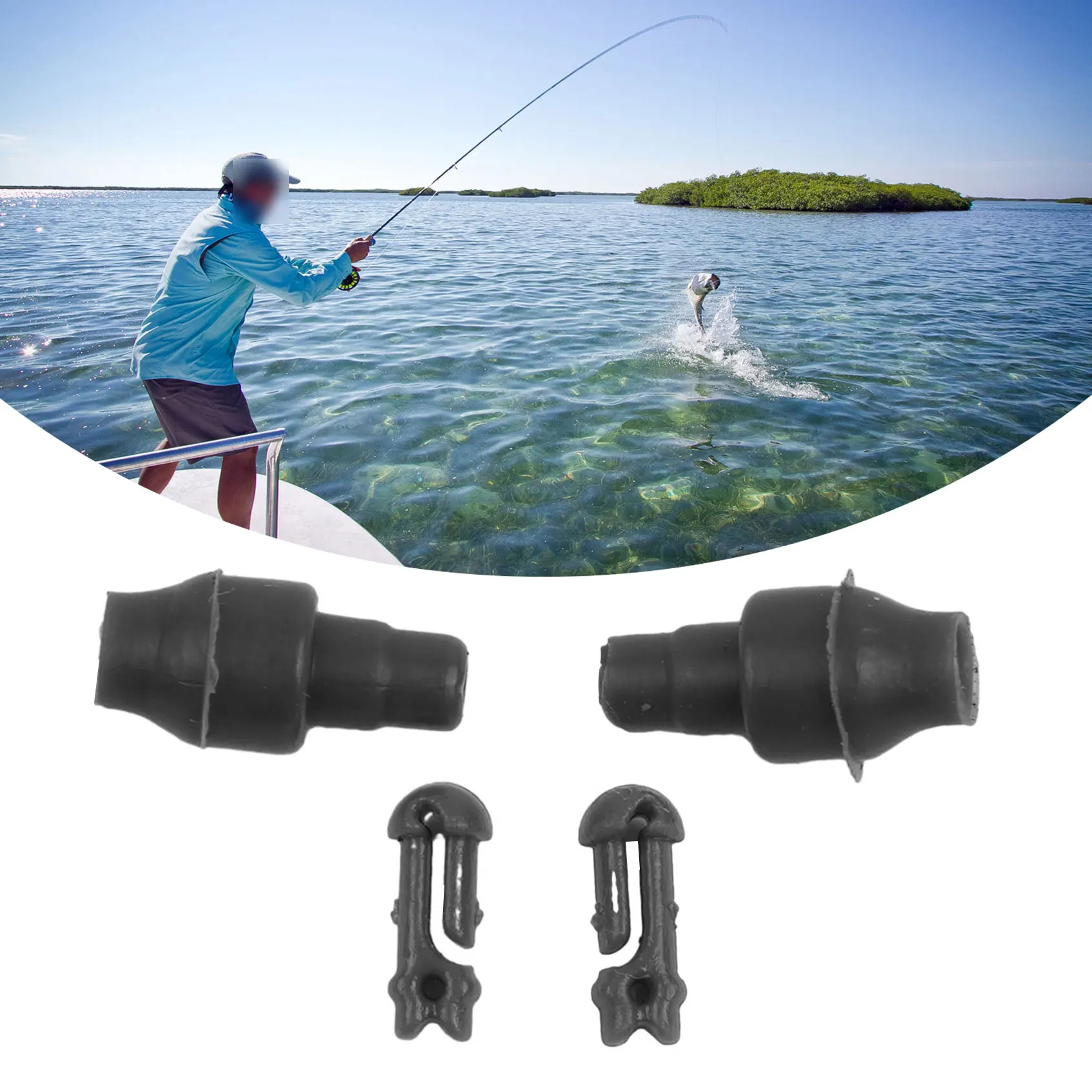 10 шт. быстросменная кормушка для рыбалки рыболовные терминалы снасти крючки