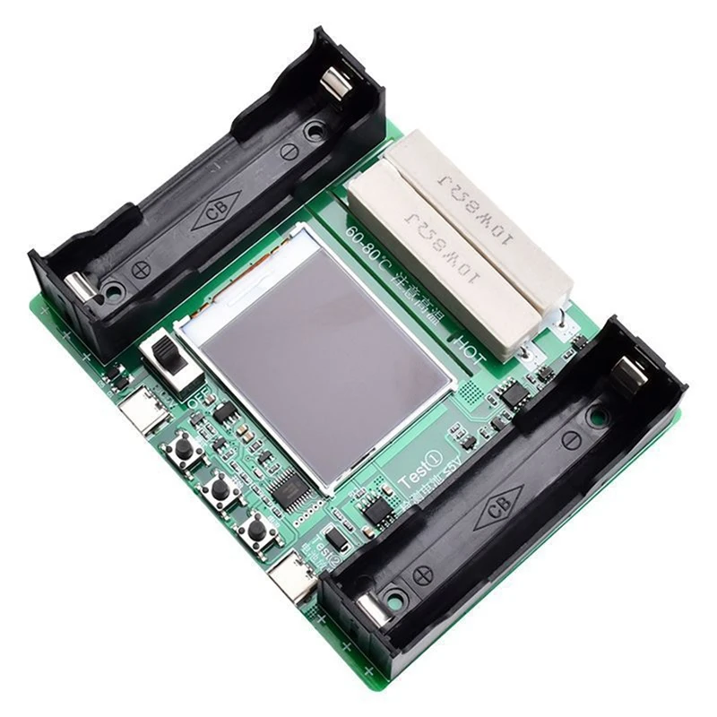 

1 Piece 18650 Lithium Battery Capacity Tester Module Battery Tester Type-C Module Automatic Charging Discharging Module