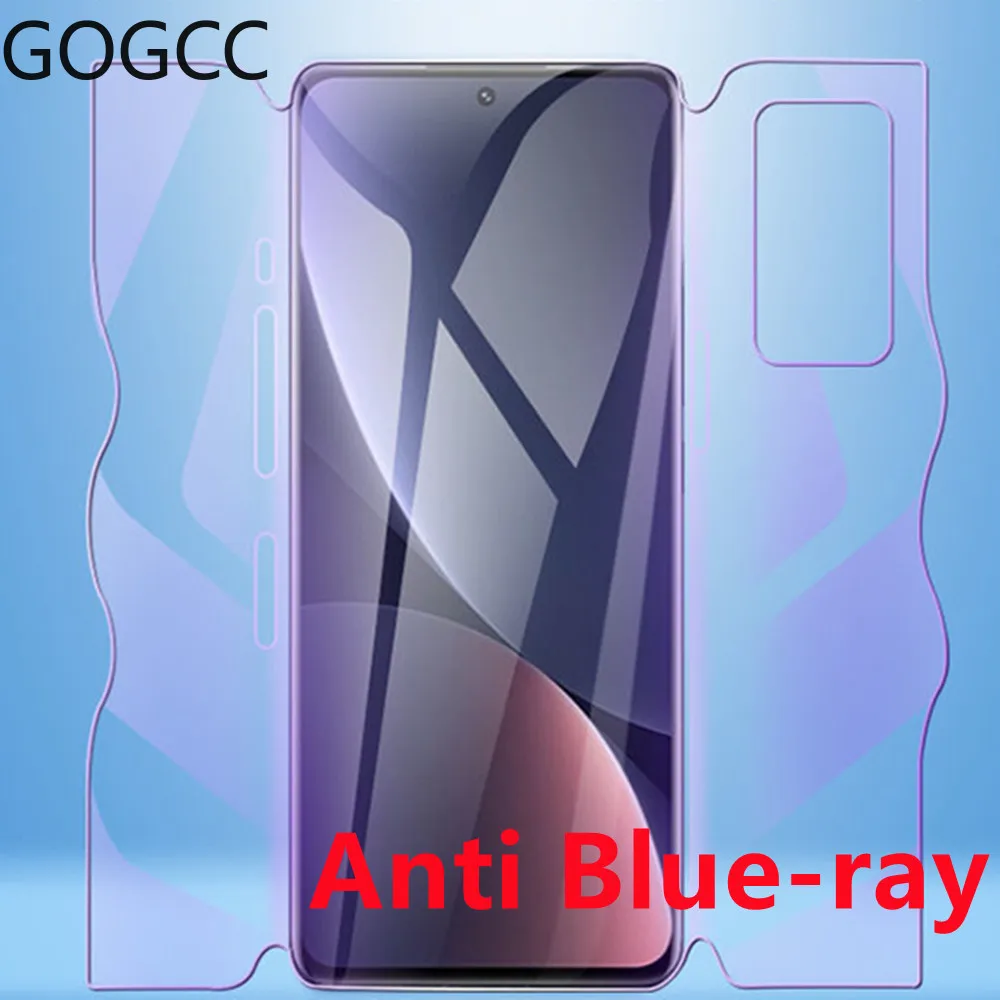 

3/5/10Pcs Anti Blue-ray 360 Full Body Butterfly Hydrogel Film For Xiaomi Mi 12 11 10 Pro Ultra 12X Mix4 POCO Screen Protector