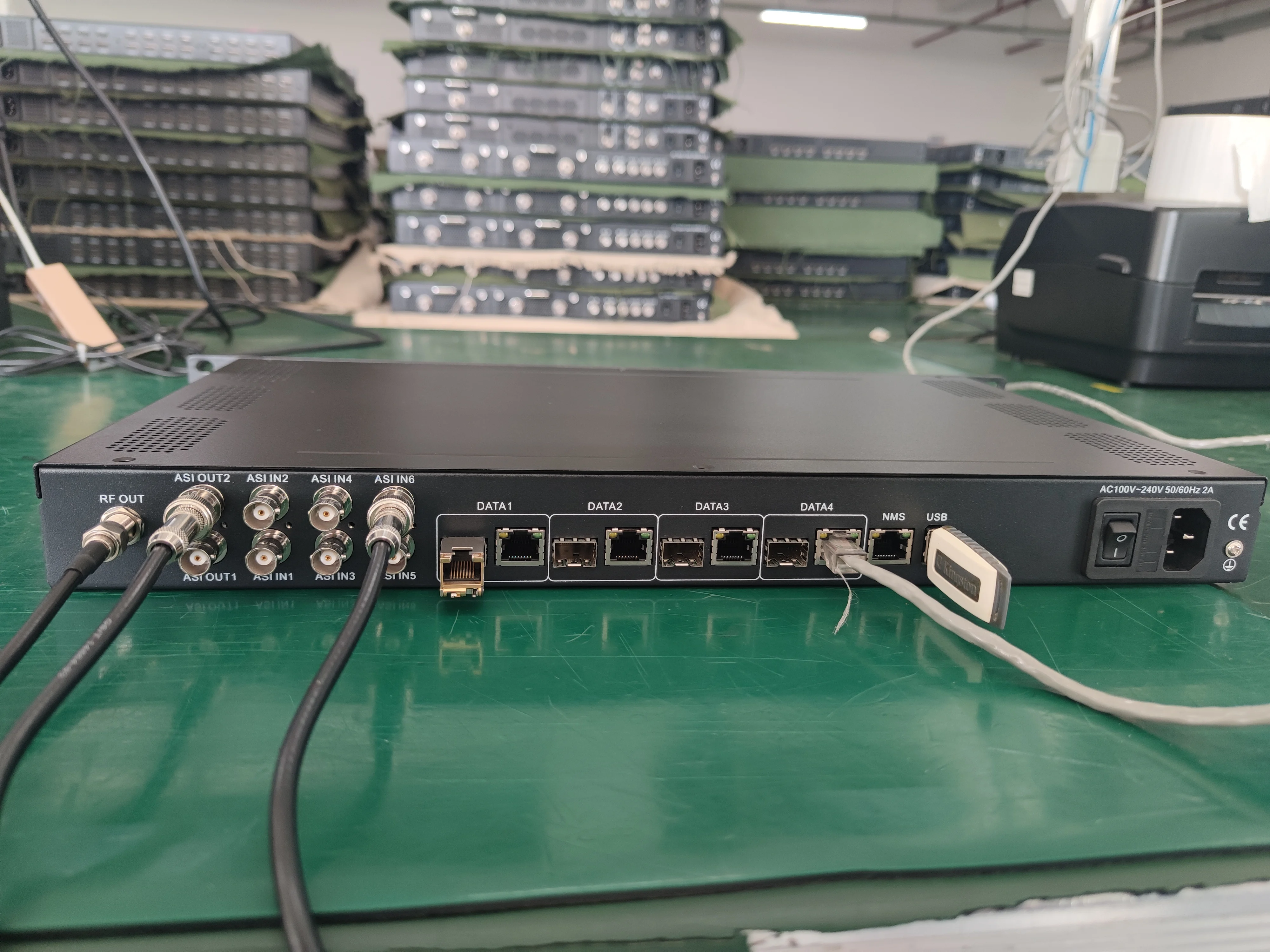3308M -16RF Модулятор IP в ISDB-T, цифровой IPTV в ISDB-T, IPASI в 16-канальный RF ISDB-T модулятор (DVB-T, DVB-C опционально) (art.: 3920d9f6c84ea) - 3920d9f6c84ea