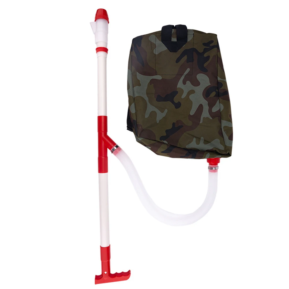 

Home Fertilizer Spreader Accessories Manual Dressing Agricultural With Bag Single Tube Tool Corn Tree Top Multifunctional