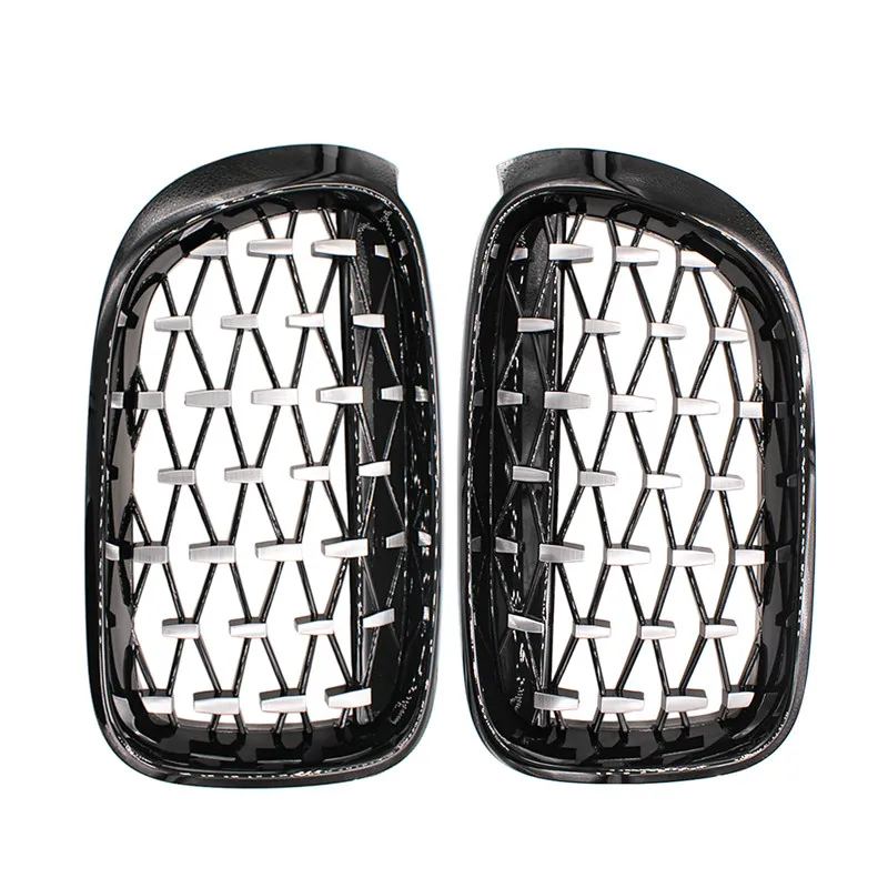 

Grilles for BMW F26 X4 F25 LCI X3 Facelift 2014-2018 Car Front Bumper Frame Chrome Diamond Kidney Grill Grilles Car Automobile