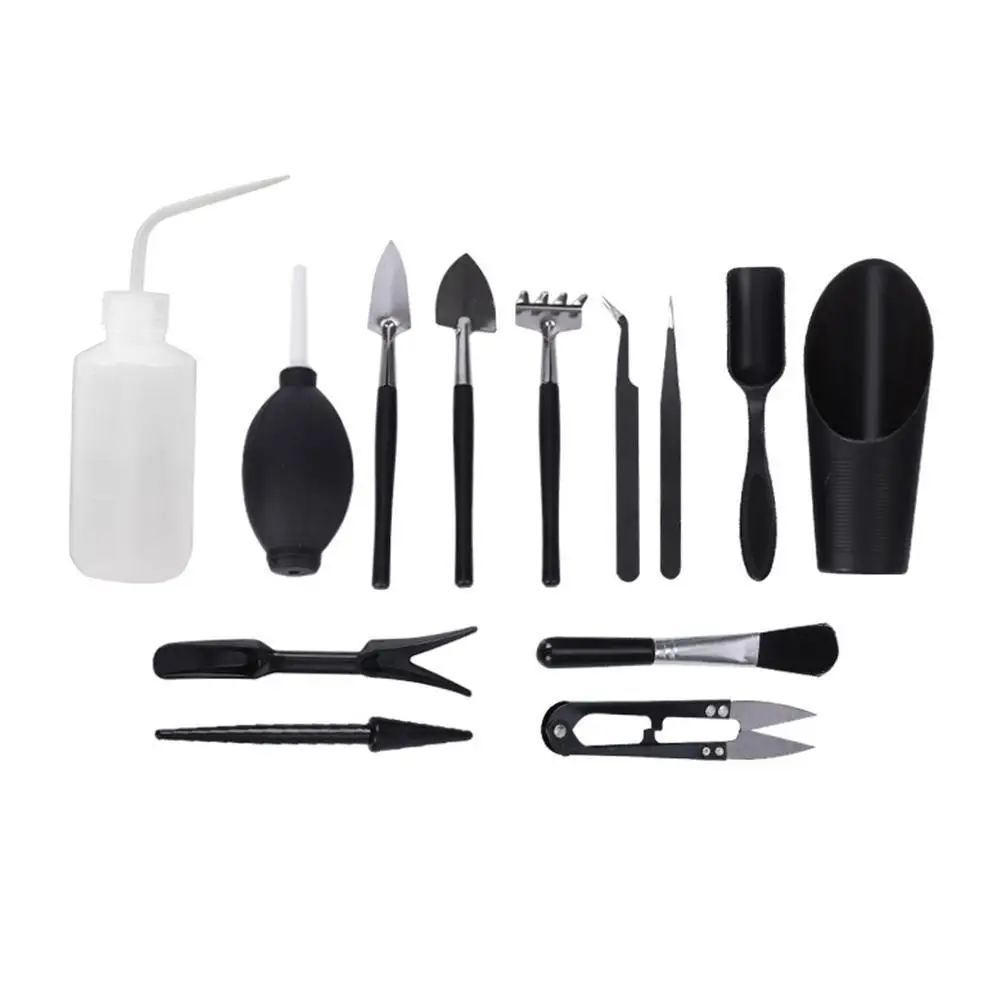 

5/13/15pcs Succulent Plants Tools Set Mini Hand Transplanting Tool Indoor Bonsai Miniature Fairy Garden Plant Flower bonsai tool