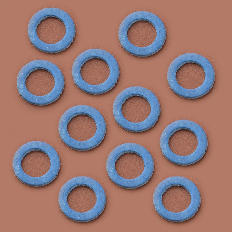12Pcs Drain Screw Seal Gasket Fit For OMC 307552 Mercury Mercruiser 12-19183-3 GLM 31170 Sierra 18-2244 18-2945 Mallaory 9-60101 - купить по