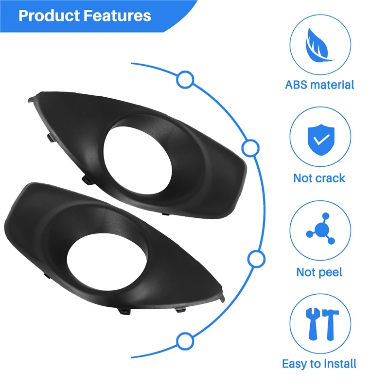 Автомобильные декоративные рамы передний бампер противотуманная лампа корпус