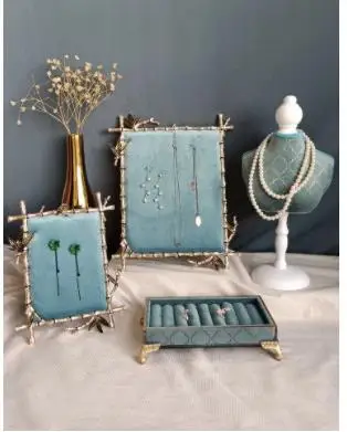 Серьги ожерелье витрина полка туалетный шкаф настольные украшения стеллаж для