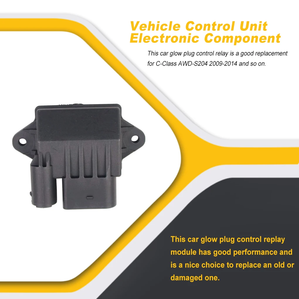 

Car Glow Plug Relay Module Control Unit Electronic Component Controller Modules Automotive Maintenance Replacing Parts