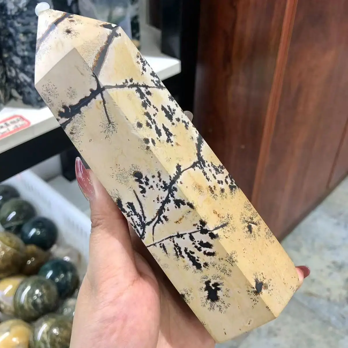 

Натуральный Традиционный китайский окрашенный камень, Хрустальная палочка, энергетический обелискатель, домашние украшения, подарки