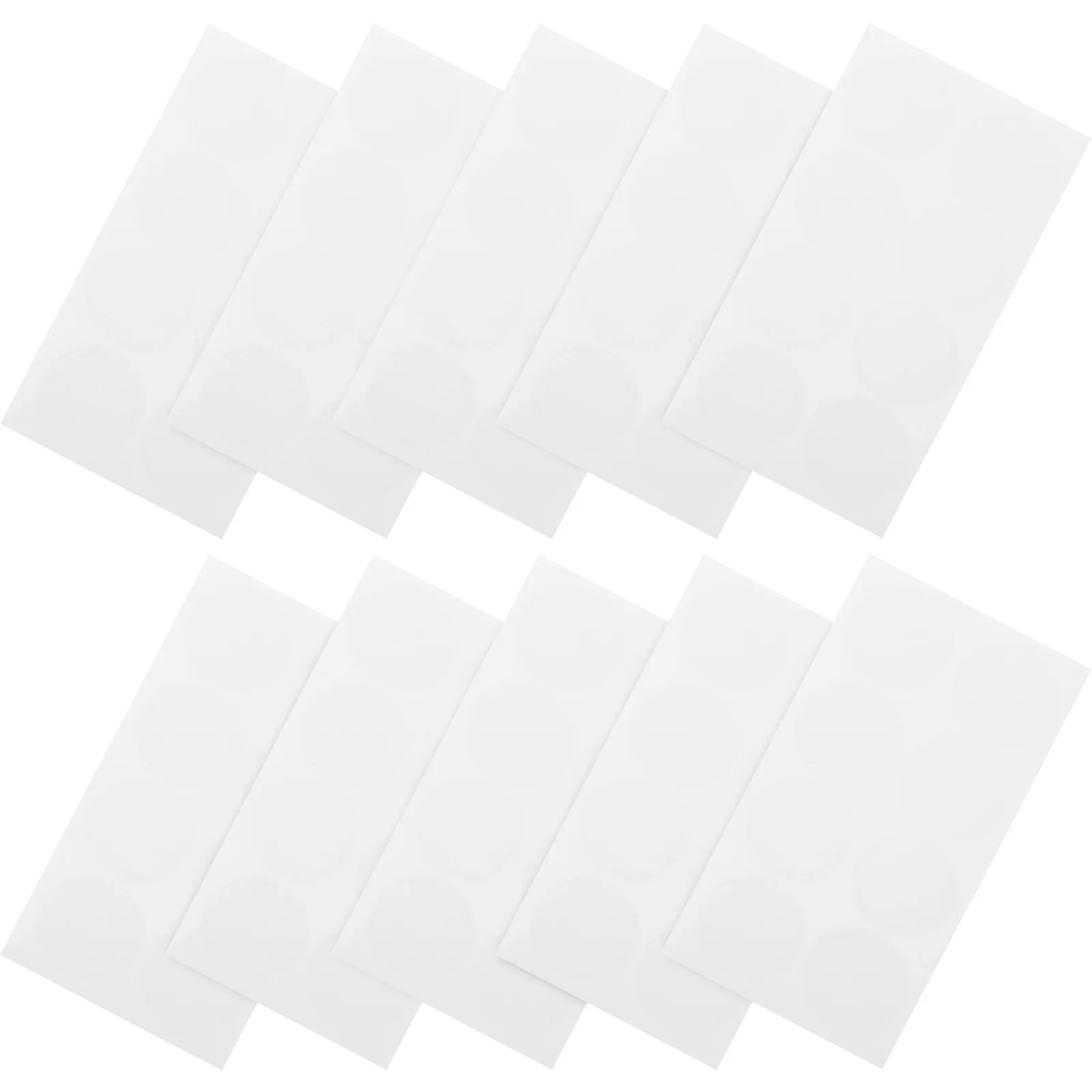 

10 Sheets Car Window UV Decals Practical Stickers Small Dot Instruction Sun Blocking Patches