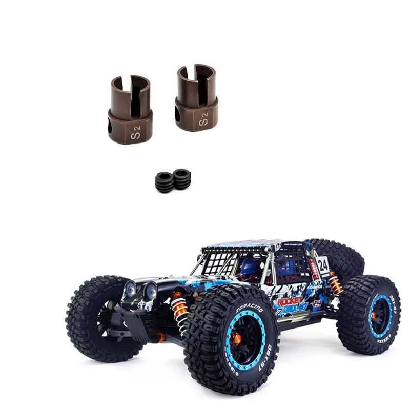 2 шт. S2 универсальный шарнир из легированной стали B 8656 для ZD Racing DBX-07 DBX07 1/7 детали