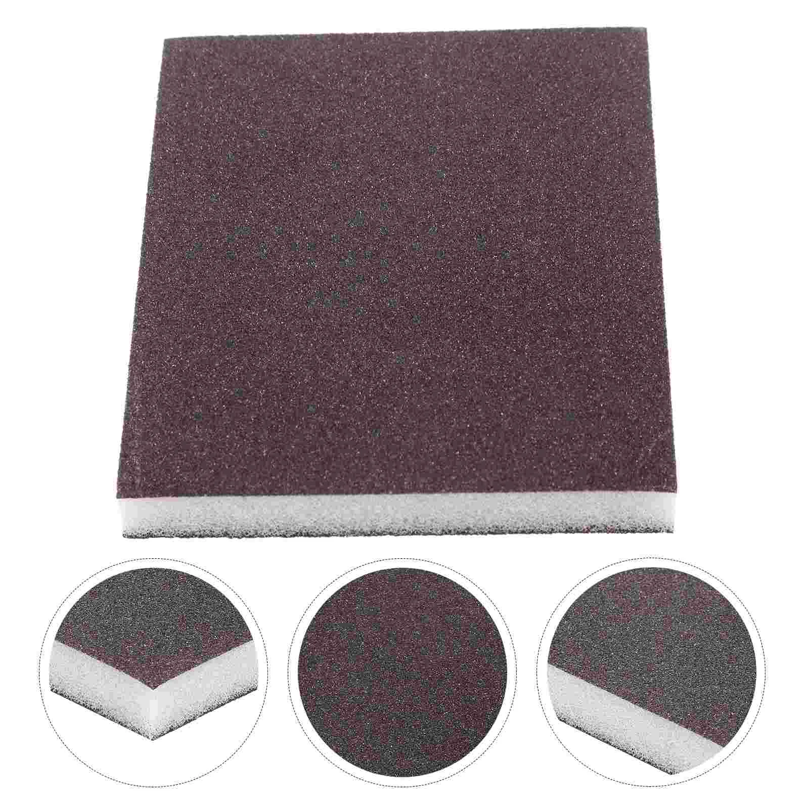 

5 Pcs Reusable Polishing Sand Blocks Furniture Floors Paper Fine Sandpaper Sponge Sanding Pad