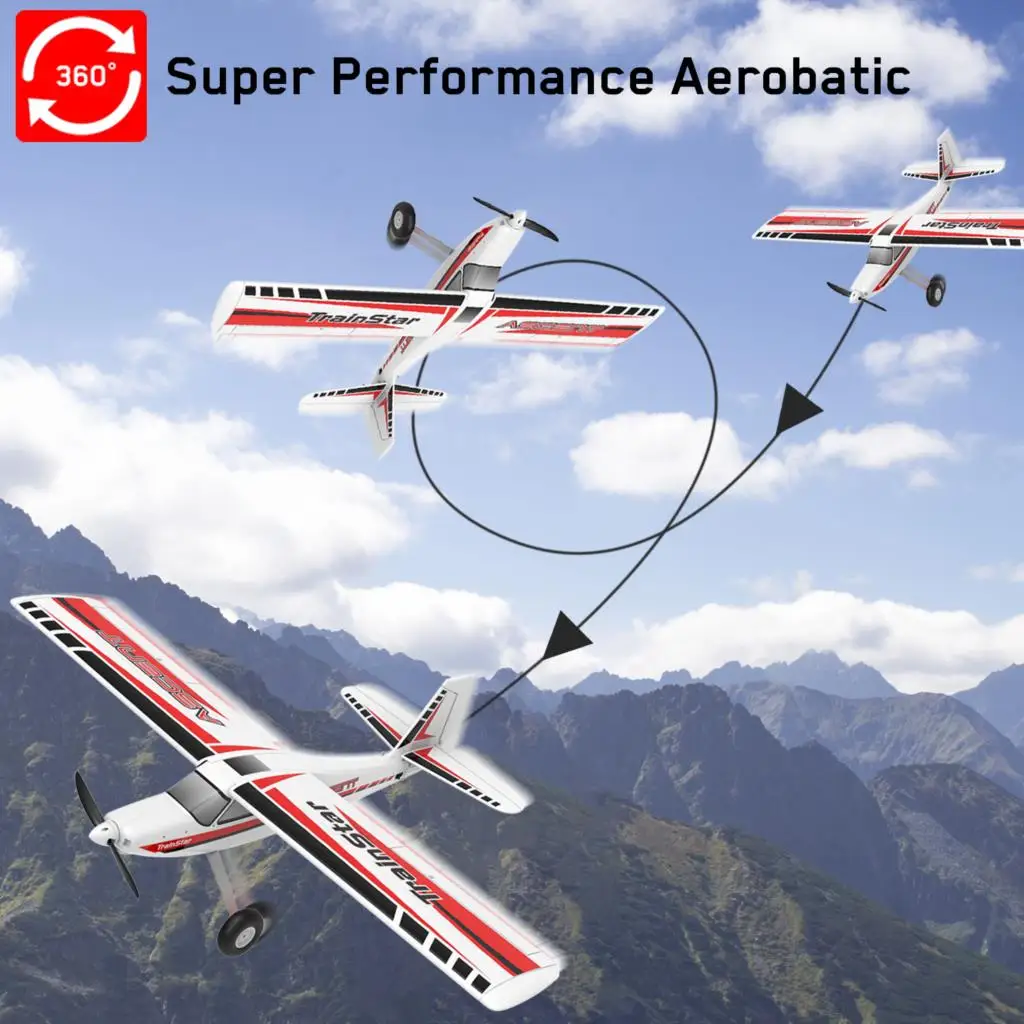 Volantex 747-8 Радиоуправляемый самолет Trainer TrainStar Ascent Электрический радиоуправляемый