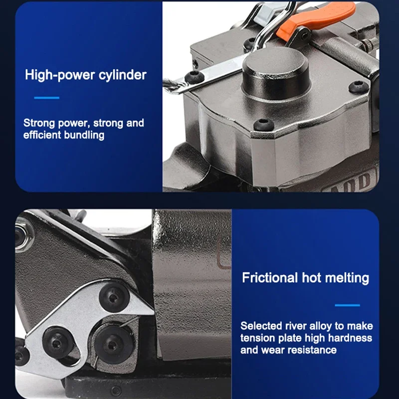 AQD19/AQD25 Автоматическая обвязочная машина Портативная пневматическая Ручной