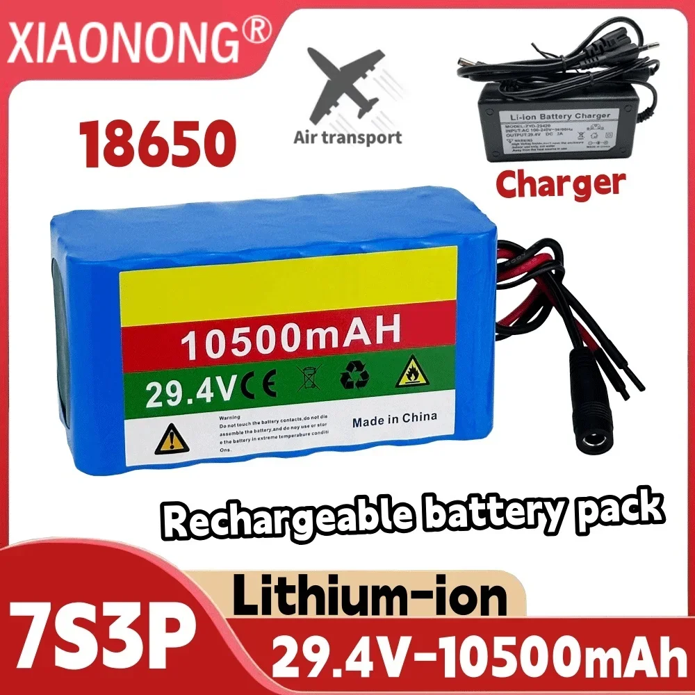 Литий-ионная аккумуляторная батарея 29 4 В 10500 мАч 7S3P 18650