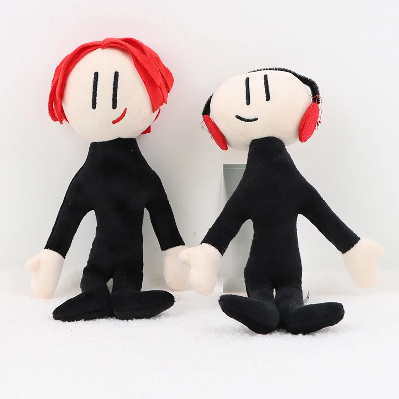 

22CM The Henry Stickmin Collection Plush Toy Soft Cartoon Figure Plush Doll Kids Fans Gift Toy Soft Animals Cartoon Game Dolls