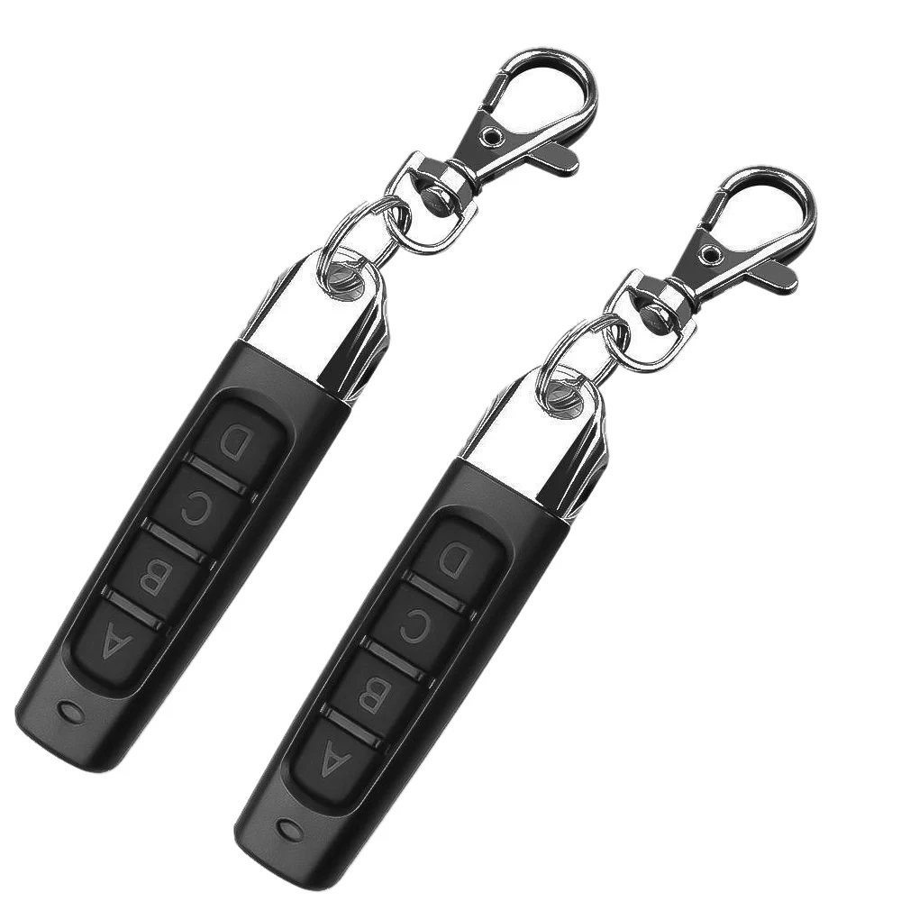 

43 HZ Remote Control Garage Gate Door Opener Remote Control Duplicator Clone Cloning Code Car Key(2PCS)A